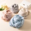 Flower cotton scarf